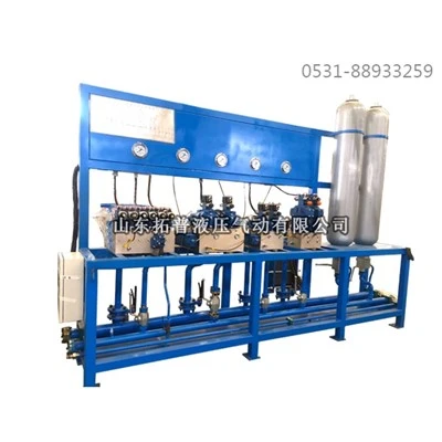 Elektrisk lysbueovns hydrauliske system og matchende ventilstation