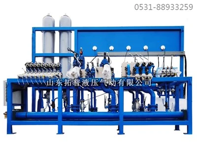 Hydrauliksystem i ovnens bunddrev